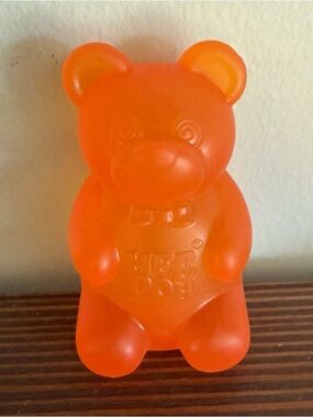 Nee Doh Orange Gummy Bear Squeeze Toy - Kids Learning Toy